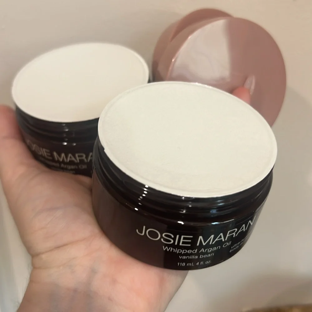 2 Josie Maran Whipped Argan Oil Vanilla Bean New Sealed LAST SET - Picture 4 of 5